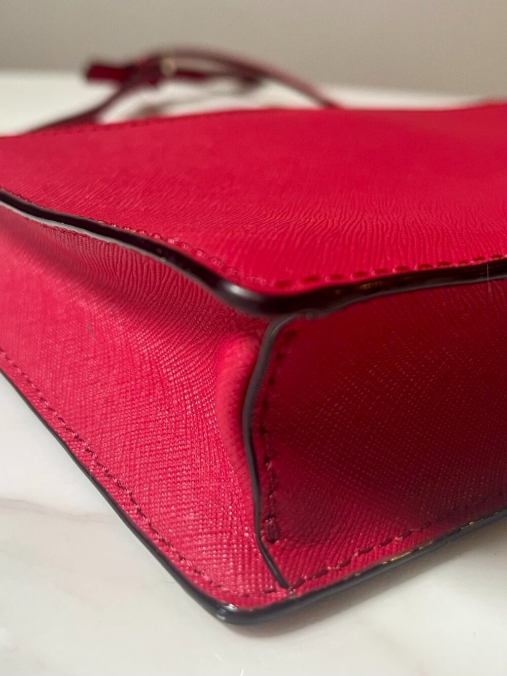 Kate Spade Saffiano Leather Crossbody Vintage COA + Dust Bag NWOT - Picture 10 of 16